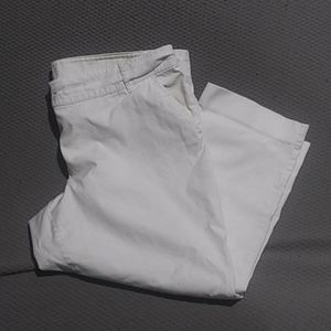 Old Navy white capris